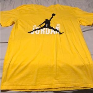 Jordan t-shirt size XL but fits like a L